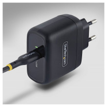 65W USB-C Laptop Charger Compact GaN Wall Charger for Dell XPS HP ProBook MacBook Pro Microsoft Surface Pro Black