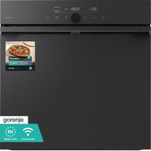 Gorenje Inbyggnadsugn på 77 l med pyrolytisk självrengöring som förenklar underhållet. Jämn värmefördelning ger stabila Gorenje Inbyggnadsugn på 77 l med pyrolytisk självrengöring som förenklar underhållet. Jämn värmefördelning ger stabila