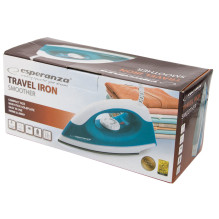 Esperanza EHI001 Dry iron Non-stick soleplate 1200 W Blue, White Esperanza EHI001 Dry iron Non-stick soleplate 1200 W Blue, White