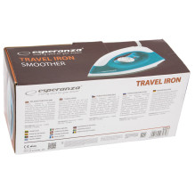 Esperanza EHI001 Dry iron Non-stick soleplate 1200 W Blue, White Esperanza EHI001 Dry iron Non-stick soleplate 1200 W Blue, White