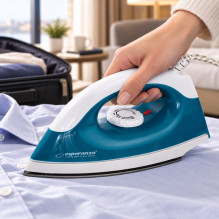 Esperanza EHI001 Dry iron Non-stick soleplate 1200 W Blue, White Esperanza EHI001 Dry iron Non-stick soleplate 1200 W Blue, White