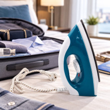 Esperanza EHI001 Dry iron Non-stick soleplate 1200 W Blue, White Esperanza EHI001 Dry iron Non-stick soleplate 1200 W Blue, White