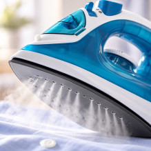 Esperanza EHI002 iron Steam iron Ceramic soleplate Blue,White 2200 W Esperanza EHI002 iron Steam iron Ceramic soleplate Blue,White 2200 W