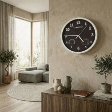 Esperanza EHC016K Mechanical wall clock Round Black Esperanza EHC016K Mechanical wall clock Round Black