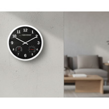 Esperanza EHC016K Mechanical wall clock Round Black Esperanza EHC016K Mechanical wall clock Round Black