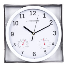Esperanza EHC016W Mechanical wall clock Round White Esperanza EHC016W Mechanical wall clock Round White