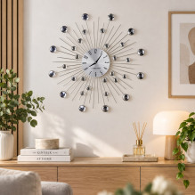Esperanza EHC002 wall clock Mechanical wall clock Round Stainless steel Esperanza EHC002 wall clock Mechanical wall clock Round Stainless steel
