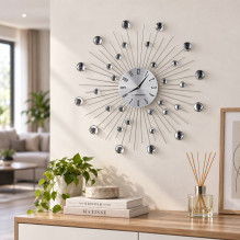Esperanza EHC002 wall clock Mechanical wall clock Round Stainless steel Esperanza EHC002 wall clock Mechanical wall clock Round Stainless steel