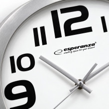 Esperanza EHC013W Wall Clock - Zurich - Black Quartz clock Oval Black, White Esperanza EHC013W Wall Clock - Zurich - Black Quartz clock Oval Black, White