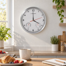 Esperanza EHC008W Mechanical Wall Clock, Round, White Esperanza EHC008W Mechanical Wall Clock, Round, White