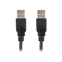 LANBERG USB-A M / M 2.0 kabelis 1,8m juodas LANBERG USB-A M / M 2.0 kabelis 1,8m juodas
