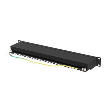 Lanberg Patch panel 24port 1U cat.6A FTP Lanberg Patch panel 24port 1U cat.6A FTP