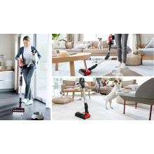 Bosch BCS711PET stick vacuum / electric broom Battery Dry Bagless 0.3 L Black, Red 3 Ah Bosch BCS711PET stick vacuum / electric broom Battery Dry Bagless 0.3 L Black, Red 3 Ah