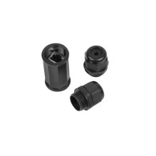 Lanberg AD-RJ45-OS6-IP67 kabelio lyties keitiklis RJ-45 juodas Lanberg AD-RJ45-OS6-IP67 kabelio lyties keitiklis RJ-45 juodas