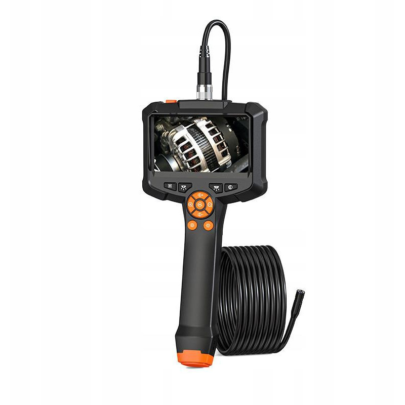 Workshop inspection camera endoscope 5M Full HD LCD IPS for pipes engine