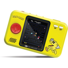 Žaidimų konsolė - My Arcade Pac-Man Pocket Player Pro 2,75 colio spalvotu vertikaliu ekranu, USB-C, 4 AA baterijomis