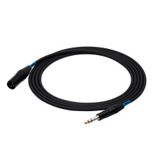 Kabelis - SSQ JSXM5 SS-1464 - Jack Stereo - XLR 3-pin - 5 m - Juodas Kabelis - SSQ JSXM5 SS-1464 - Jack Stereo - XLR 3-pin - 5 m - Juodas