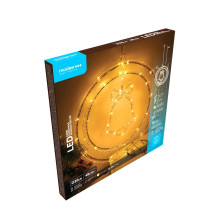 Kalėdinė LED Dekoracija - Modee ML-C3008 Šiltai Balta 48 LED Varpo Dekoracija