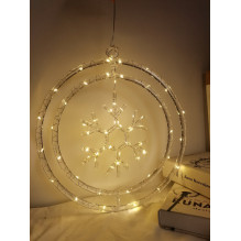 LED Lemputė - Modee ML-C3009 Šiltai Balta 60 LED Varpo Dekoracija 30 cm 80 cm 50 cm IP20, Maitinama Baterijomis, Šiltai LED Lemputė - Modee ML-C3009 Šiltai Balta 60 LED Varpo Dekoracija 30 cm 80 cm 50 cm IP20, Maitinama Baterijomis, Šiltai