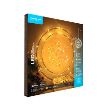 LED Lemputė - Modee ML-C3009 Šiltai Balta 60 LED Varpo Dekoracija 30 cm 80 cm 50 cm IP20, Maitinama Baterijomis, Šiltai LED Lemputė - Modee ML-C3009 Šiltai Balta 60 LED Varpo Dekoracija 30 cm 80 cm 50 cm IP20, Maitinama Baterijomis, Šiltai