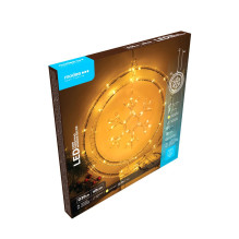 LED Lemputė - Modee ML-C3009 Šiltai Balta 60 LED Varpo Dekoracija 30 cm 80 cm 50 cm IP20, Maitinama Baterijomis, Šiltai LED Lemputė - Modee ML-C3009 Šiltai Balta 60 LED Varpo Dekoracija 30 cm 80 cm 50 cm IP20, Maitinama Baterijomis, Šiltai