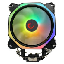 Procesoriaus Aušintuvas - RAMPAGE Octagon C50 120 mm PWM LED 155 mm Juodas Procesoriaus Aušintuvas - RAMPAGE Octagon C50 120 mm PWM LED 155 mm Juodas