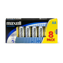 AA Baterijos - Maxell LR6 8 Vnt. AA Baterijos - Maxell LR6 8 Vnt.