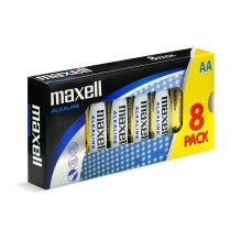 AA Baterijos - Maxell LR6 8 Vnt. AA Baterijos - Maxell LR6 8 Vnt.
