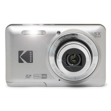 Skaitmeninis Fotoaparatas - Kodak PIXPRO FZ55 16 MP 5x Optinis Priartinimas Full HD 2,7 Colio Sidabrinis