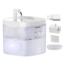 Gyvūnų Gėrimo Fontanas - Rojeco RYSJ-12 1,5 L Dviejų Režimų USB Fontanas Su Dvigubu Filtru Gyvūnų Gėrimo Fontanas - Rojeco RYSJ-12 1,5 L Dviejų Režimų USB Fontanas Su Dvigubu Filtru