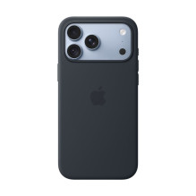 Telefono Dėklas - Apple MK944ZM / A iPhone 18 Pro Max Silikoninis Dėklas Su MagSafe, Tamsiai Mėlynas
