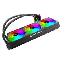 Procesoriaus Aušintuvas - RAMPAGE Infinite V360 Black