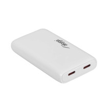 USB Įkroviklis - Akyga 65 W Dvigubas USB-C GaN Įkroviklis Baltas USB Įkroviklis - Akyga 65 W Dvigubas USB-C GaN Įkroviklis Baltas