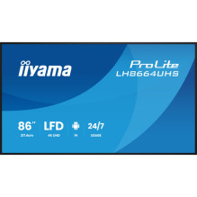 IIYAMA 217,4cm(85,6") LH8664UHS-B3AG 16:9 2xHDMI+USB-C (Speditionsversand) IIYAMA 217,4cm(85,6") LH8664UHS-B3AG 16:9 2xHDMI+USB-C (Speditionsversand)