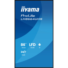 IIYAMA 217,4cm(85,6") LH8664UHS-B3AG 16:9 2xHDMI+USB-C (Speditionsversand) IIYAMA 217,4cm(85,6") LH8664UHS-B3AG 16:9 2xHDMI+USB-C (Speditionsversand)