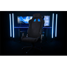 Arozzi Avanti Gaming Swivel Chair Pure Black SoftFabric