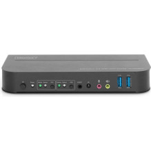 DIGITUS KVM-Switch, 2-Port, HDMI 4K, Metallgehäuse DIGITUS KVM-Switch, 2-Port, HDMI 4K, Metallgehäuse