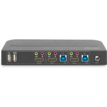 DIGITUS KVM-Switch, 2-Port, HDMI 4K, Metallgehäuse DIGITUS KVM-Switch, 2-Port, HDMI 4K, Metallgehäuse
