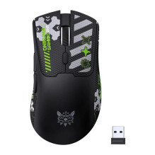 Žaidimų pelė - ONIKUMA DM01 2,4 GHz Bluetooth 12 800 DPI 1 000 Hz 500 mAh USB-C Juoda