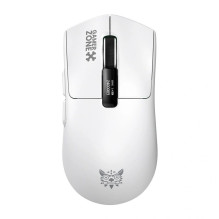 Žaidimų pelė - ONIKUMA DM10, PAW3311, 24 000 DPI, 1 000 Hz, RGB dokas, Balta Žaidimų pelė - ONIKUMA DM10, PAW3311, 24 000 DPI, 1 000 Hz, RGB dokas, Balta