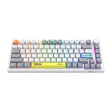 Mechaninė Klaviatūra - ONIKUMA G52 82 Klavišų RGB Karštai Keičiama USB-C Juoda