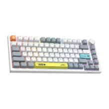 Mechaninė Klaviatūra - ONIKUMA G52 82 Klavišų RGB Karštai Keičiama USB-C Juoda