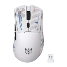 Žaidimų Pelė - ONIKUMA DM01 2,4 GHz Bluetooth USB-C 12 800 DPI 1 000 Hz 500 mAh 50 Valandų Balta Žaidimų Pelė - ONIKUMA DM01 2,4 GHz Bluetooth USB-C 12 800 DPI 1 000 Hz 500 mAh 50 Valandų Balta