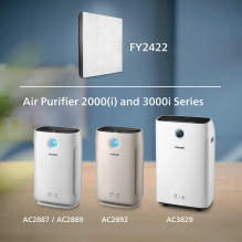 Oro valytuvo filtras - Philips FY2422 / 30 Pilkas Oro valytuvo filtras - Philips FY2422 / 30 Pilkas