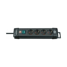 Steckdosenleiste Premium-Line 4x 1.8m sw