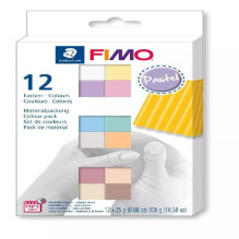 NoName Staedtler - FIMO Soft Set 12x25g Pastel (8023 C12-3) NoName Staedtler - FIMO Soft Set 12x25g Pastel (8023 C12-3)
