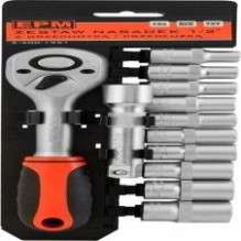 EPM EPM tool set 1 / 2'' socket wrench set 12 PIECES EPM EPM tool set 1 / 2'' socket wrench set 12 PIECES