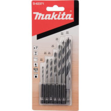 Makita Makita medienos grąžtų rinkinys 7pcs 1 / 4 "" D-62371 Makita Makita medienos grąžtų rinkinys 7pcs 1 / 4 "" D-62371