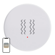 Vibracijos Jutiklis - Moes ZSS-S02-VBR-C ZigBee 3.0, Ø40 × 13 mm, CR2450