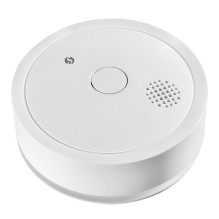 Smart Home Device - Shelly Plus Smoke Detector, Wi-Fi, Photoelectric Sensor, Battery Operated, White